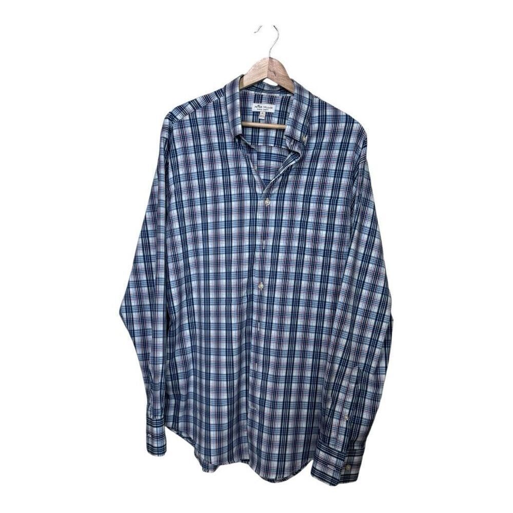 peter‎ millar crown summer comfort shirt size large